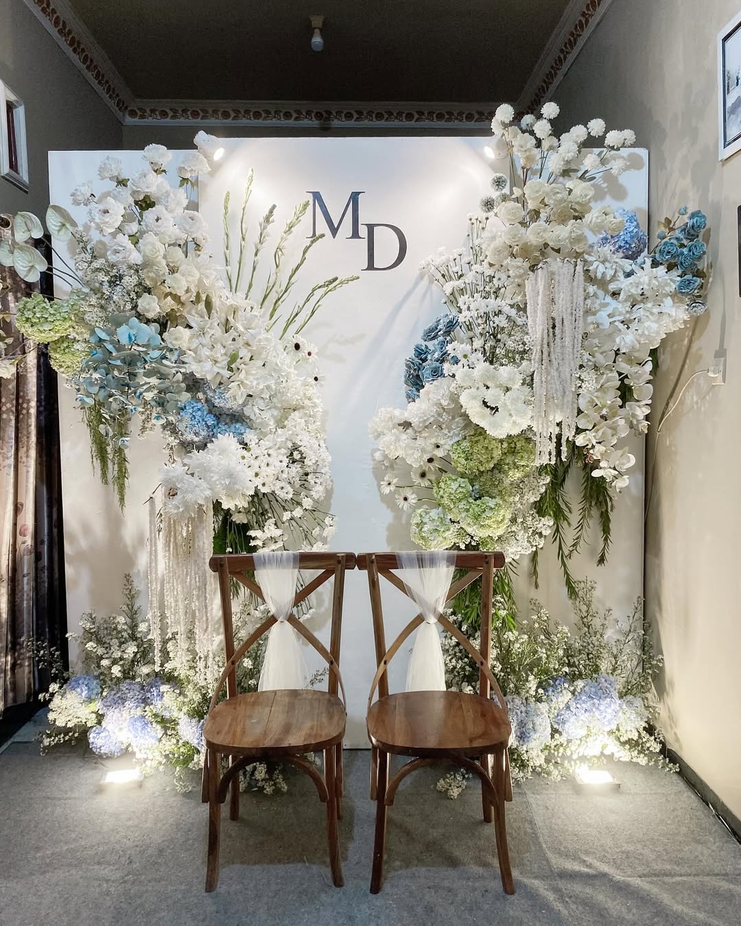 Dekorasi Lamaran Floral Soft